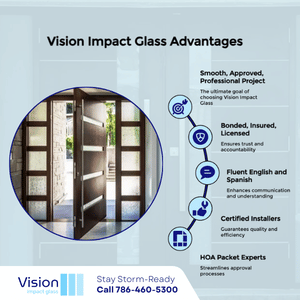 entire process of impact door installation